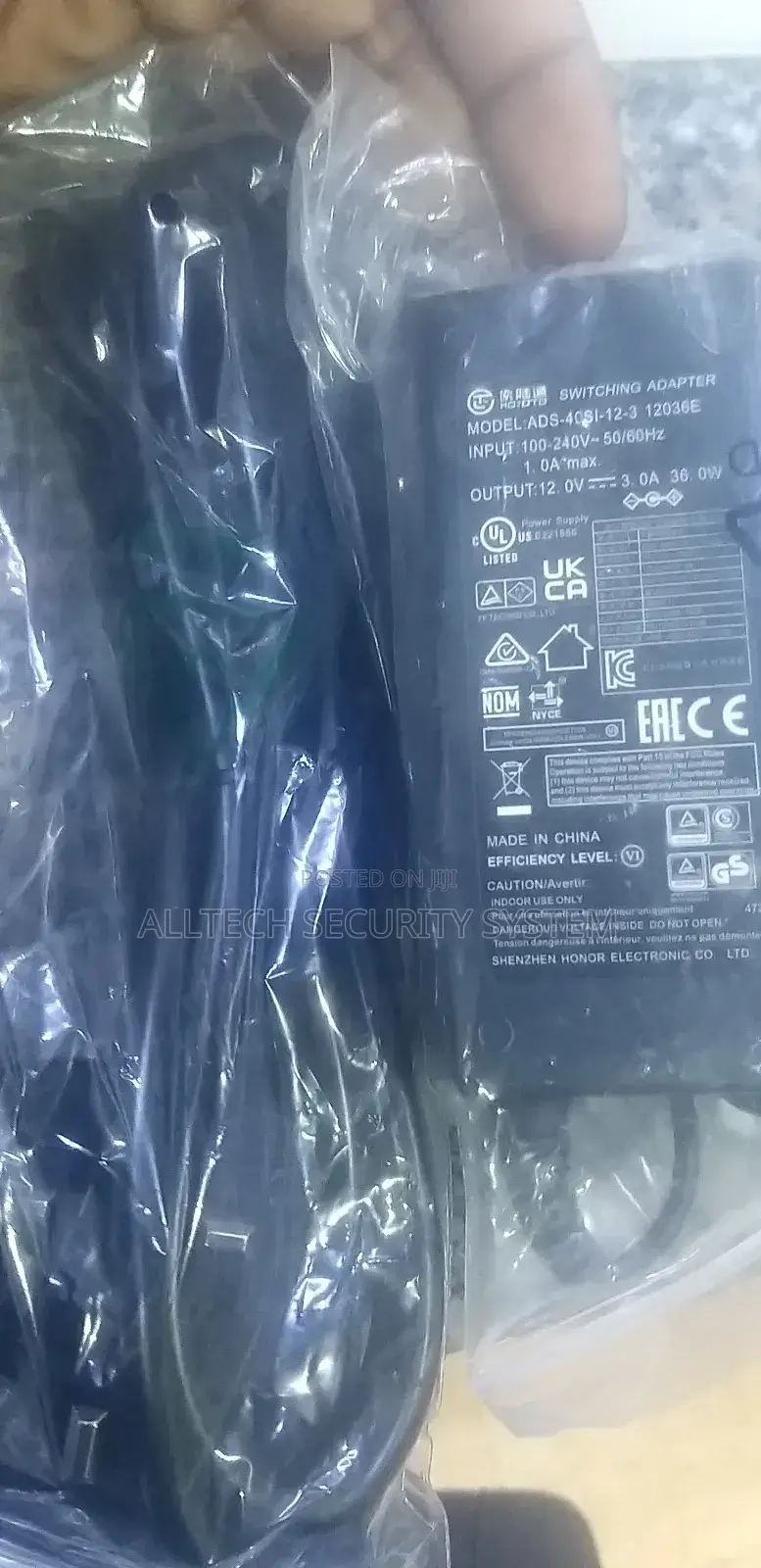 Adaptor 12v 3a