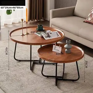 Modern Coffee Table : Elemental Black Geena Coffee Tables