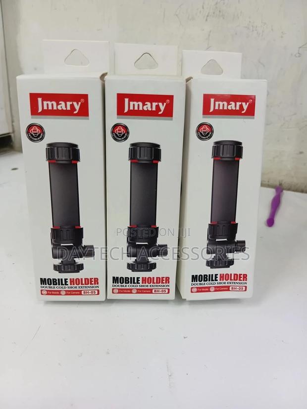 This Is a Jmary Bh-05 Double Cold Shoe Extension Mobile Holder.