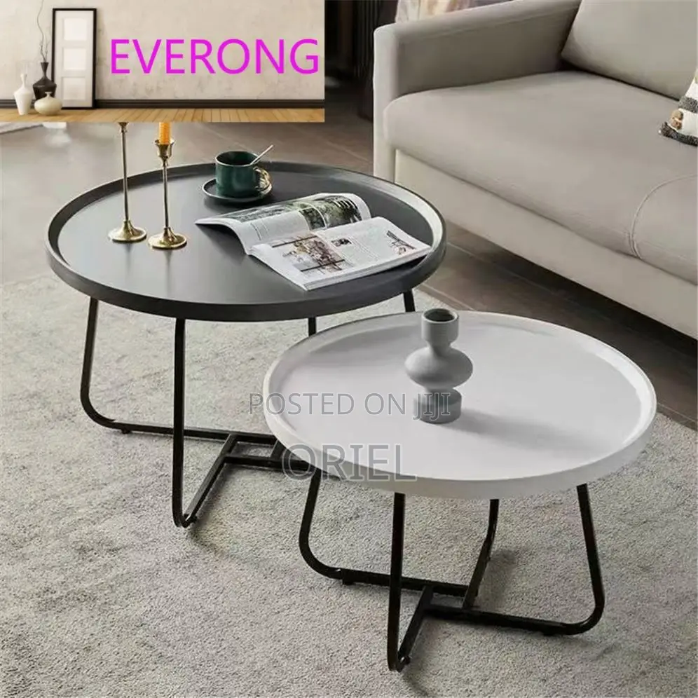 Modern Coffee Table : Elemental Black Geena Coffee Tables