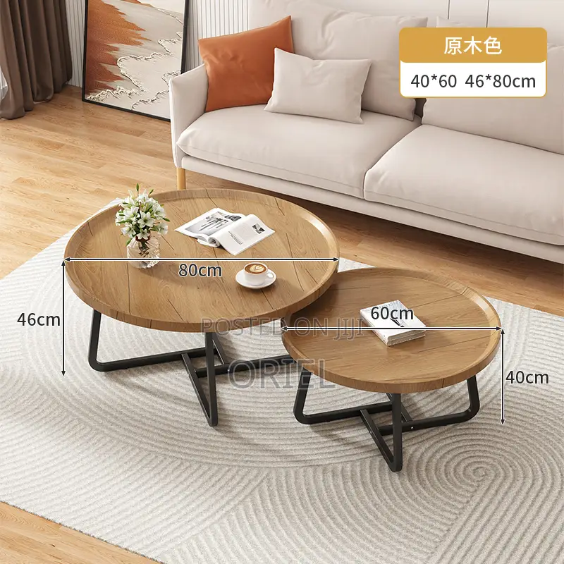 Modern Coffee Table : Elemental Black Geena Coffee Tables