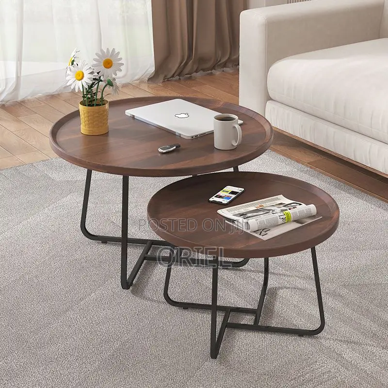 Modern Coffee Table : Elemental Black Geena Coffee Tables