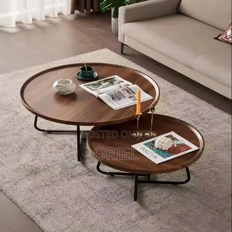Modern Coffee Table : Elemental Black Geena Coffee Tables
