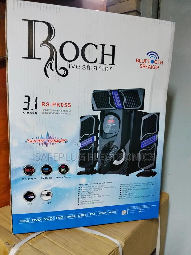 Roch 3.1ch Home Theatre System - Crisp Sound Deep Bass!