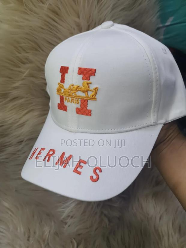 White Hermès Baseball Cap - thumbnail 2