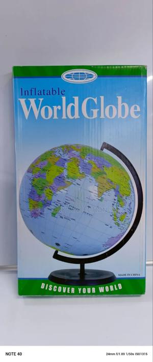 🔴 Inflatable World Globe - main view