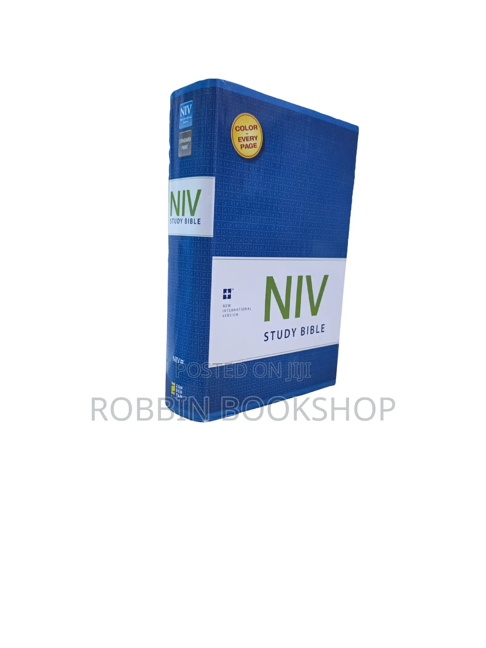 Niv Study Bible – Full Color Edition