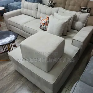 Jumbo Cord L Sofa/ L Shaped Sofa