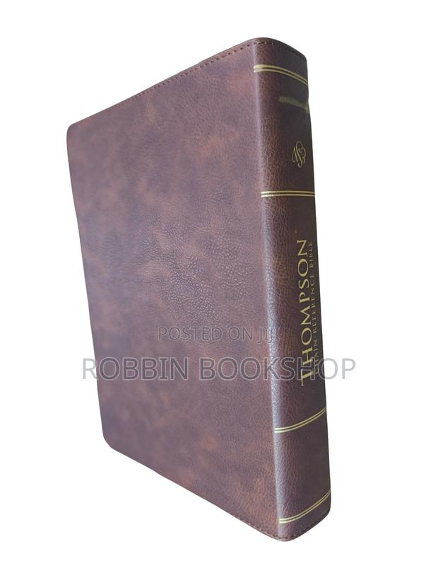 Brand New Thompson Chain Reference Bible – Premium Leather Cover - main view