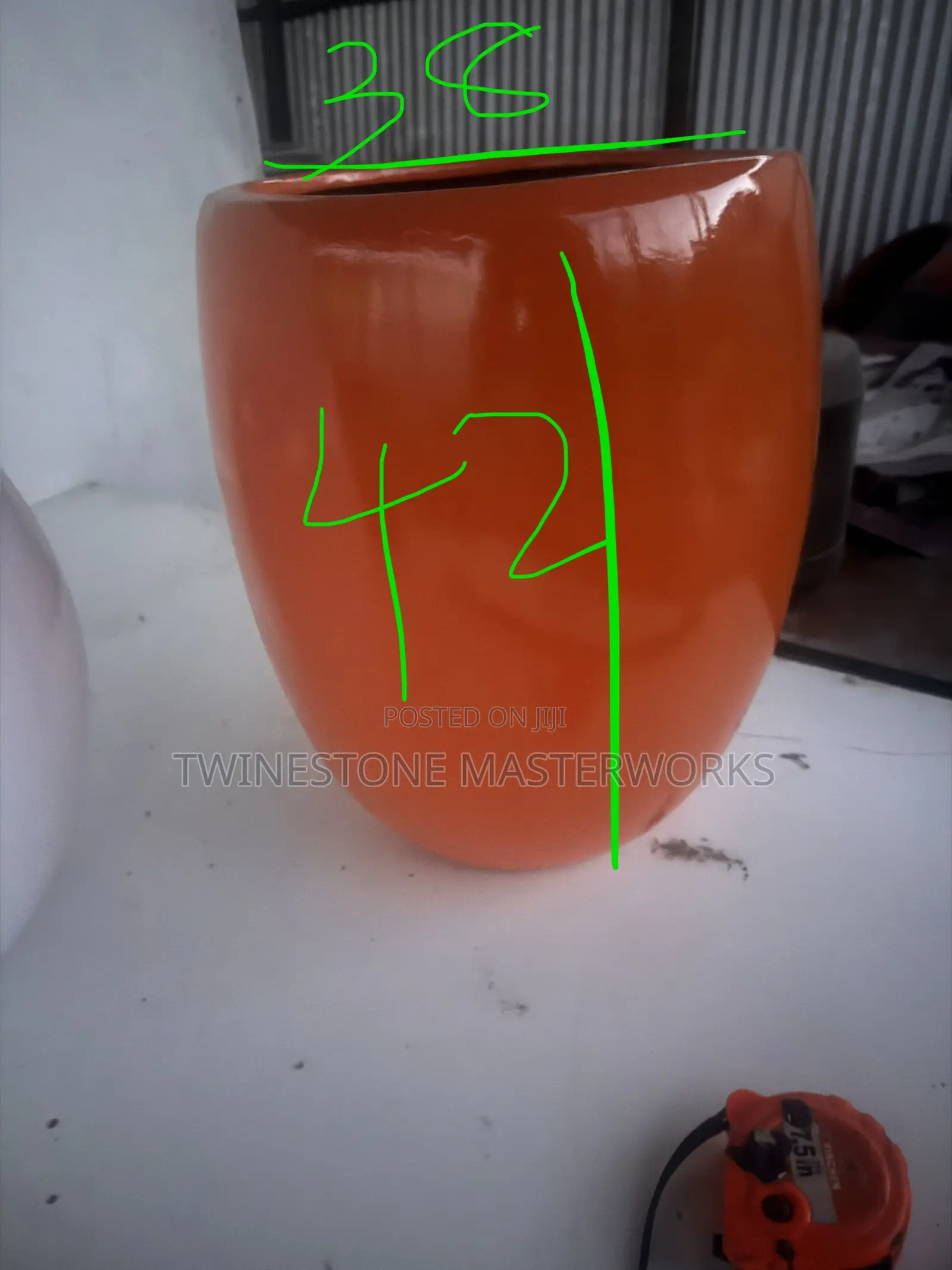 Fibeglass Flower Pots