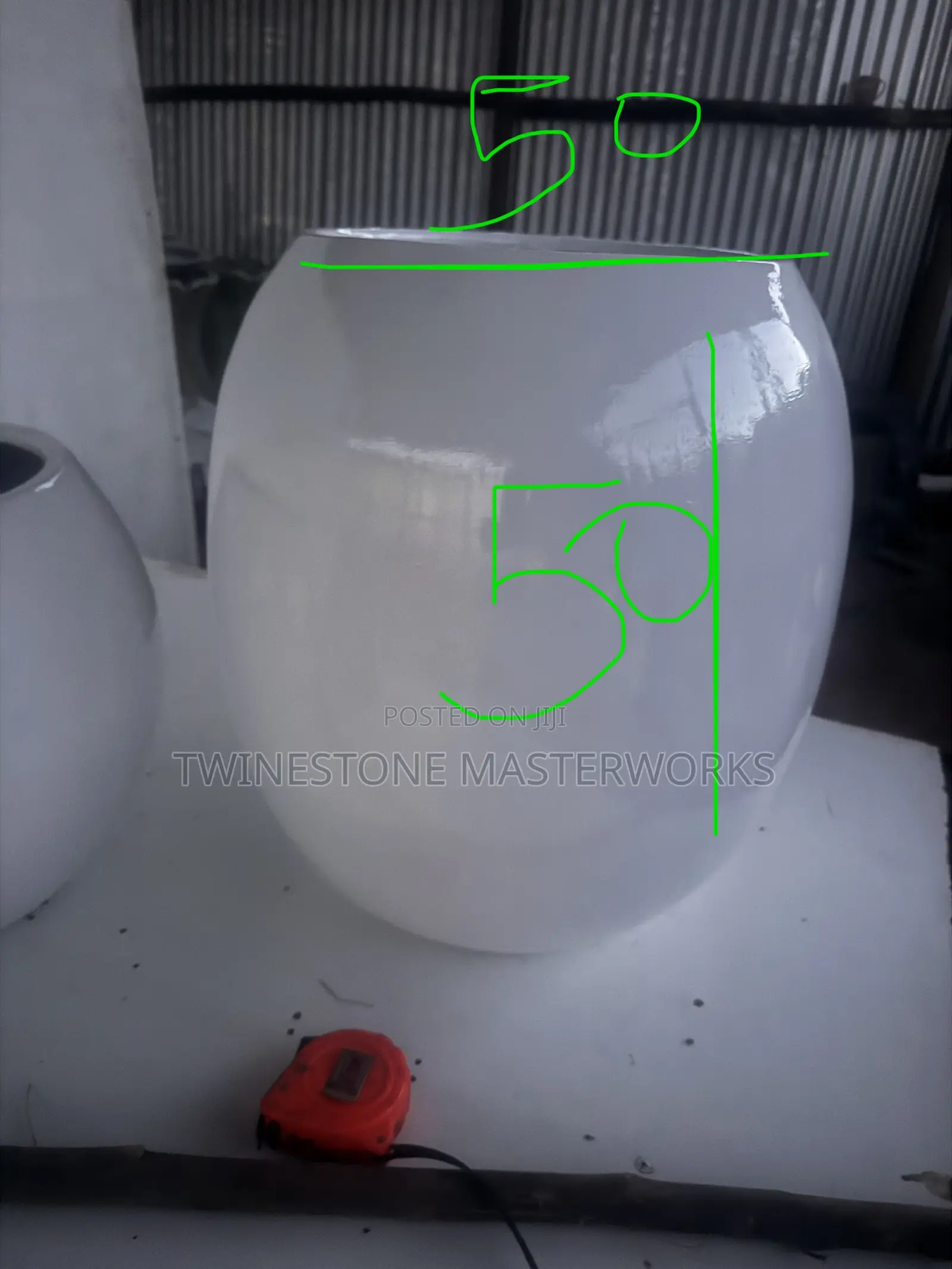 Fibeglass Flower Pots
