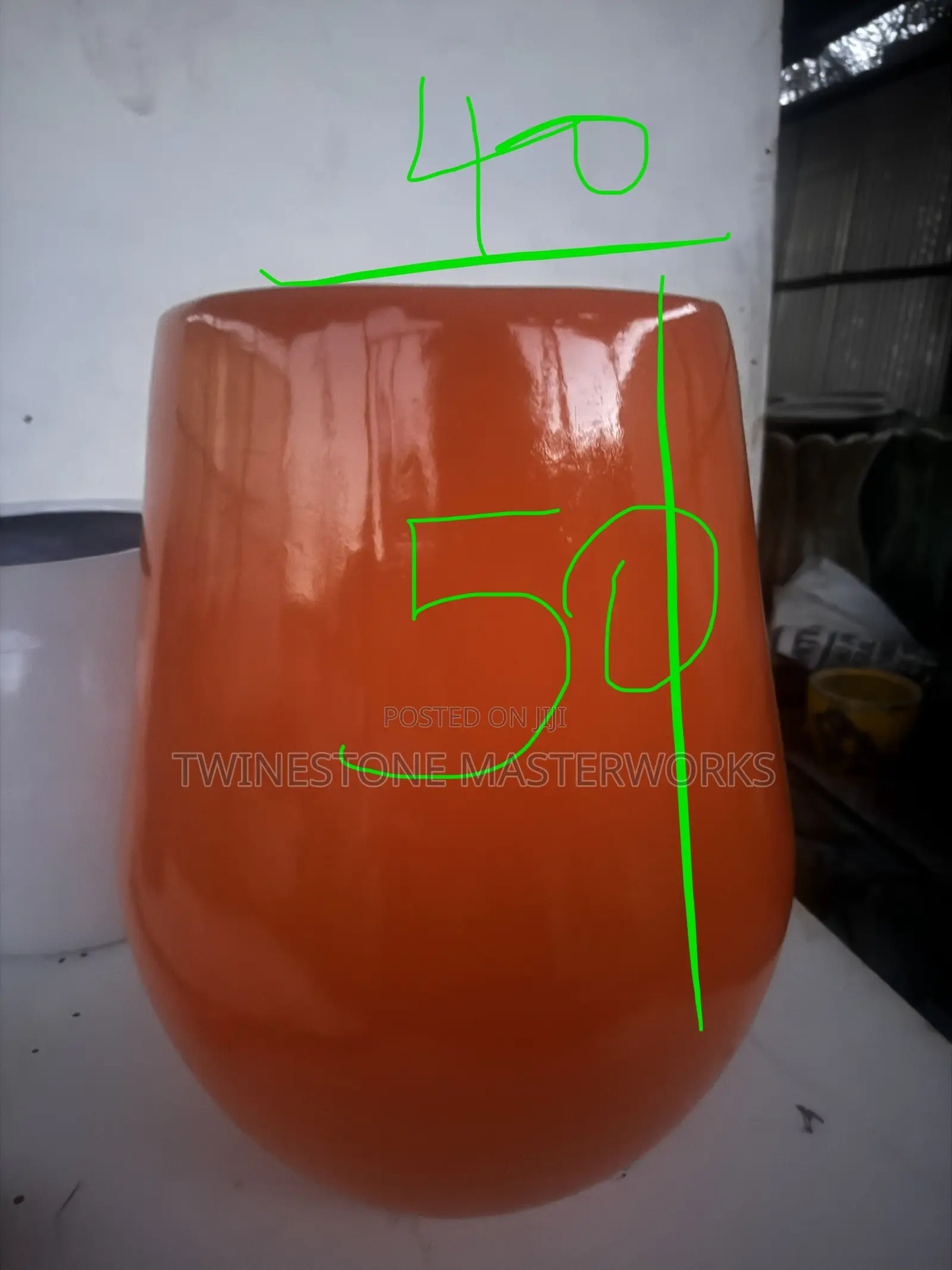 Fibeglass Flower Pots