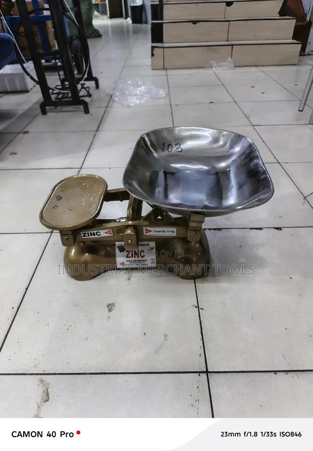 Analogue Zinc Scale 15kgs -Long Term - main view