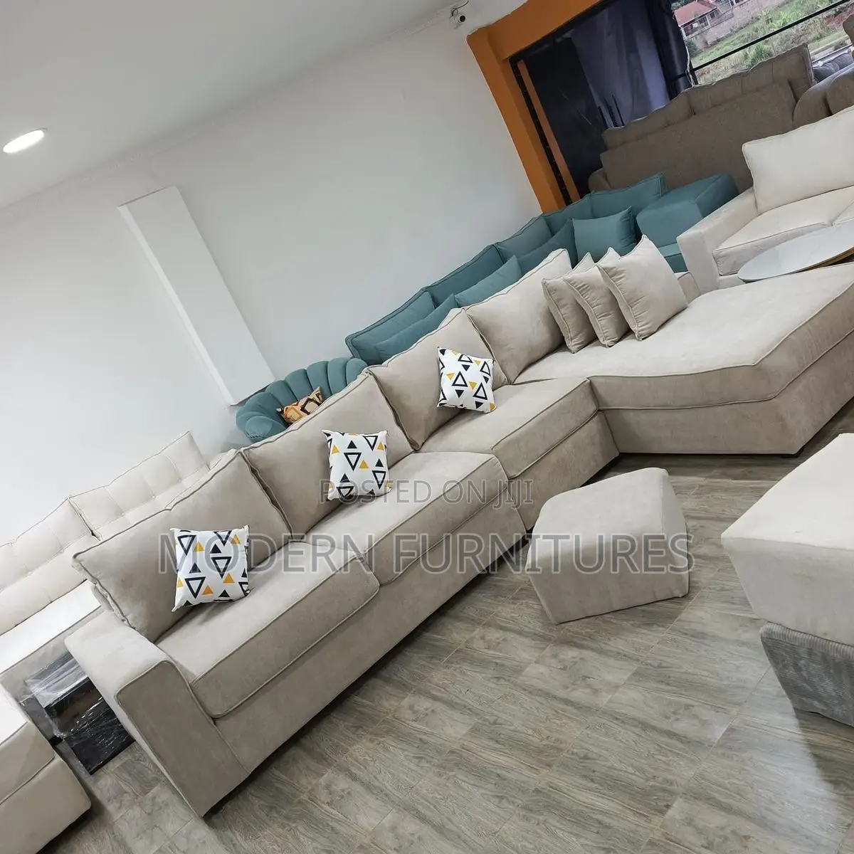Luxe 7 Seater L Sofa/ L Shaped Sofa/Corner Sofa