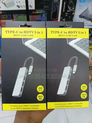 5-in-1 Usb C to Usb 3.0 Hub Adapter.