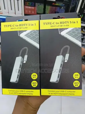 5-in-1 Usb C to Usb 3.0 Hub Adapter.