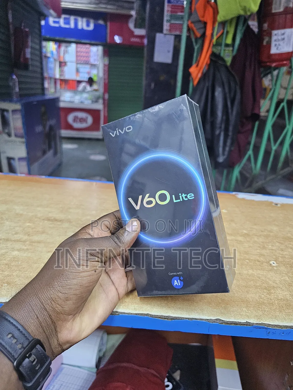 New Vivo V60 Lite 256 GB Black