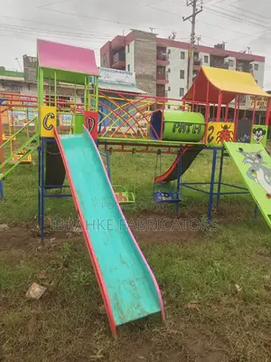 Slide and Swing Set