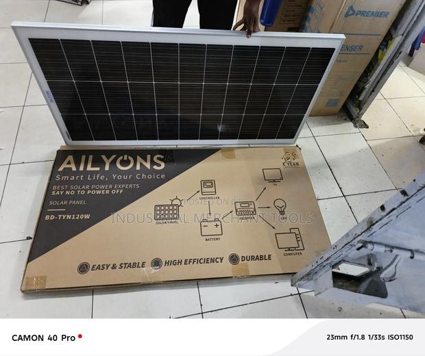 Legit 120w Solar Panels - main view