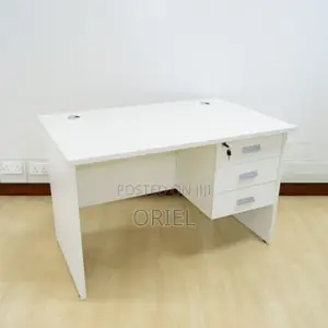 Modern Study Desk : 3-Drawer Home Office Study Desk