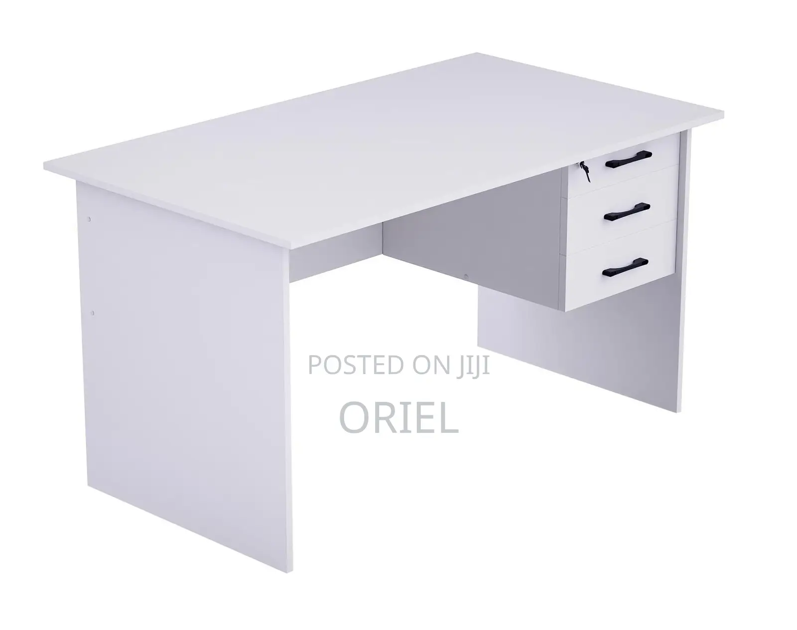 Modern Study Desk : 3-Drawer Home Office Study Desk