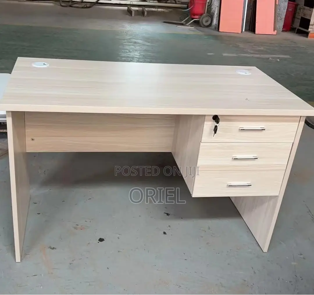 Modern Study Desk : 3-Drawer Home Office Study Desk