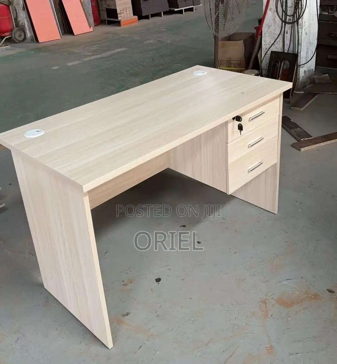 Modern Study Desk : 3-Drawer Home Office Study Desk