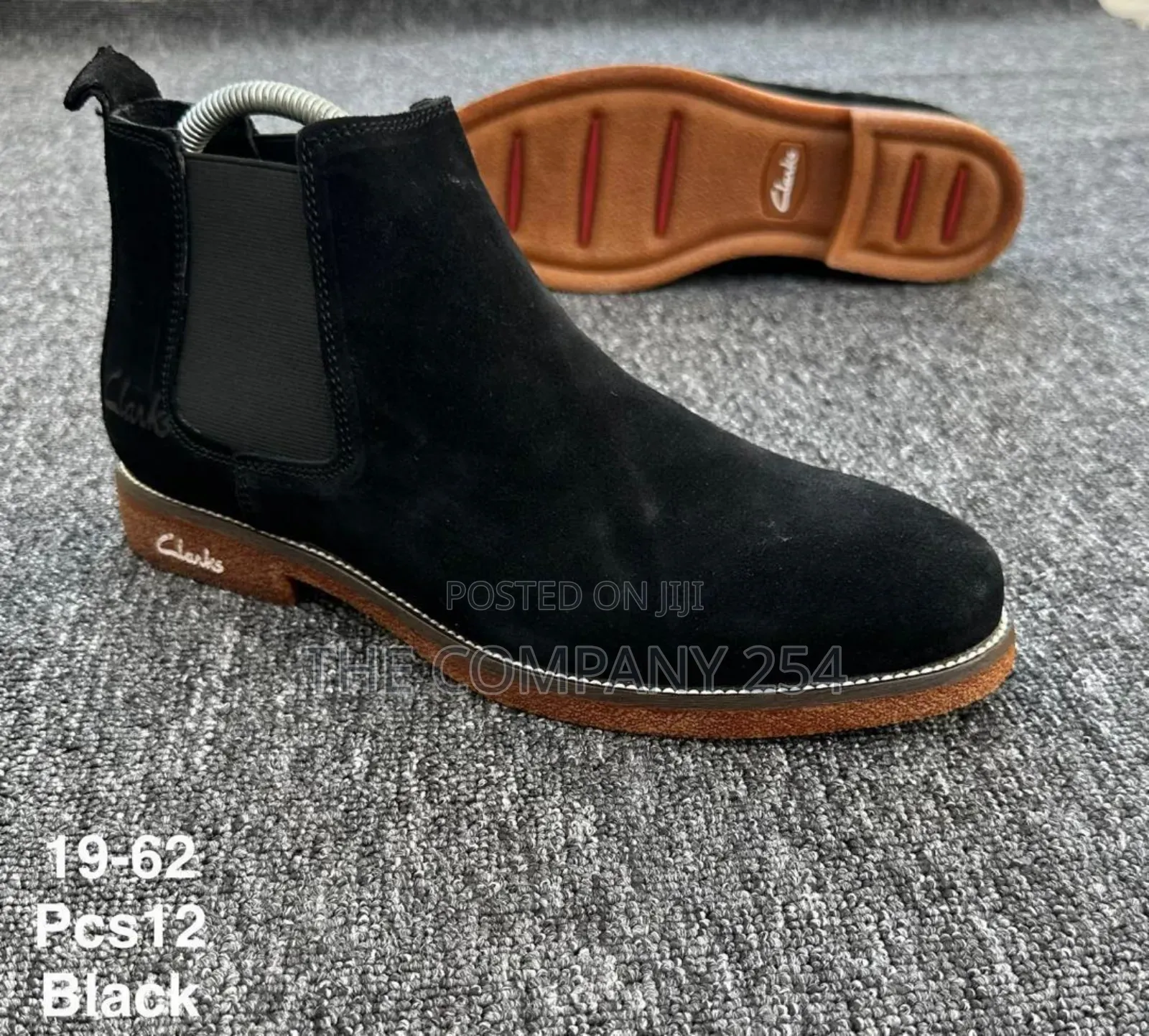 Quality Casual Leather Sued Men Rubber Sole Shoes