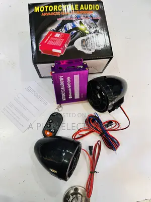 Motorcycle Radio Mp3 With Bluetooth –Waterproof Handlebar Audio System