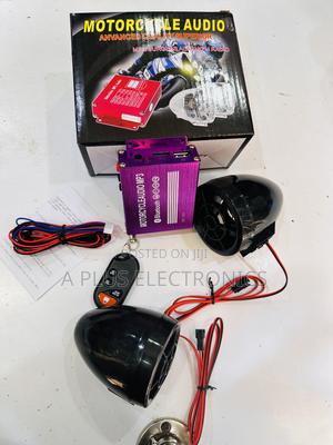 Motorcycle Radio Mp3 With Bluetooth –Waterproof Handlebar Audio System - main view