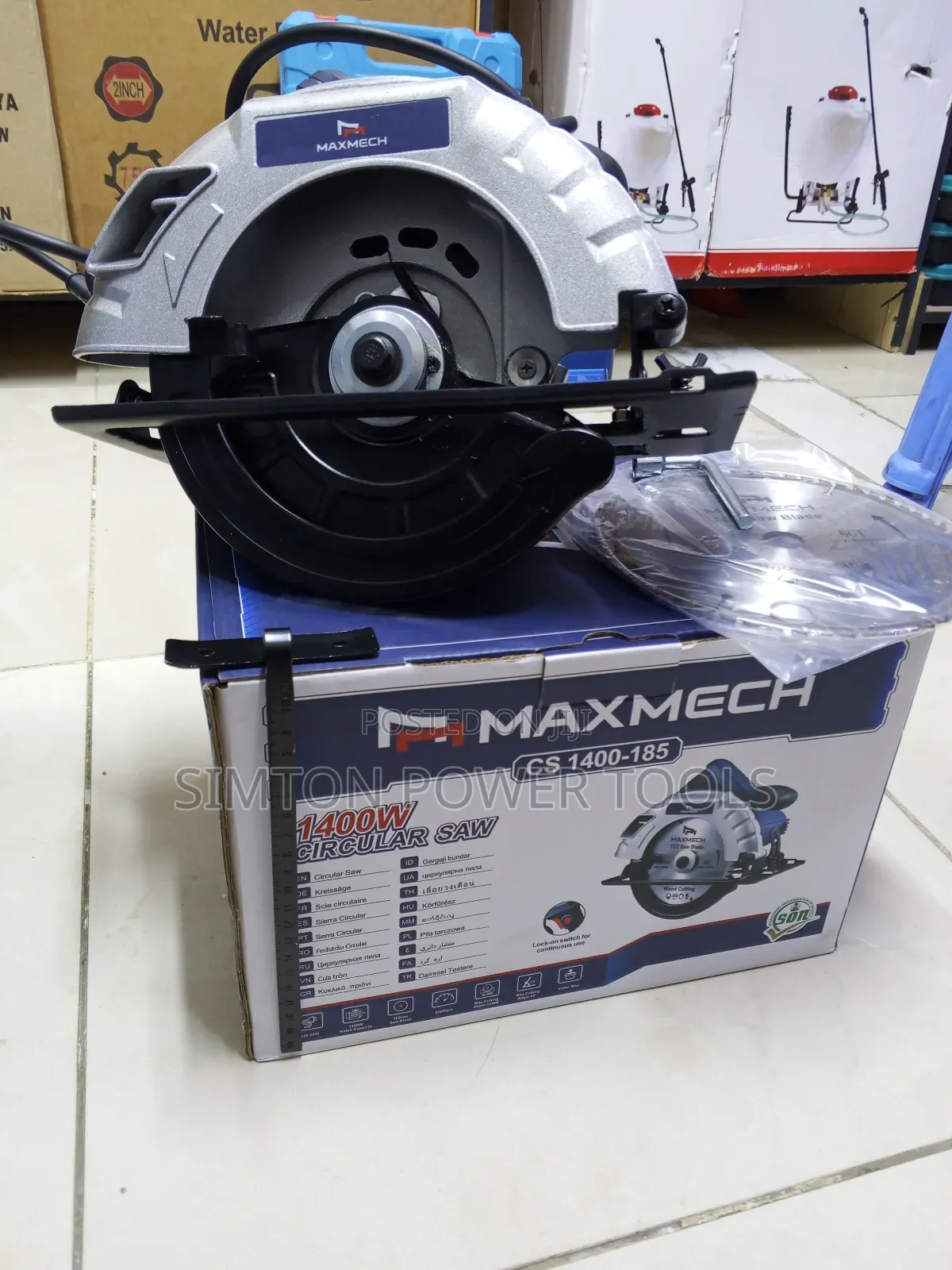 Quality Maxmech 1400w Circular Saw