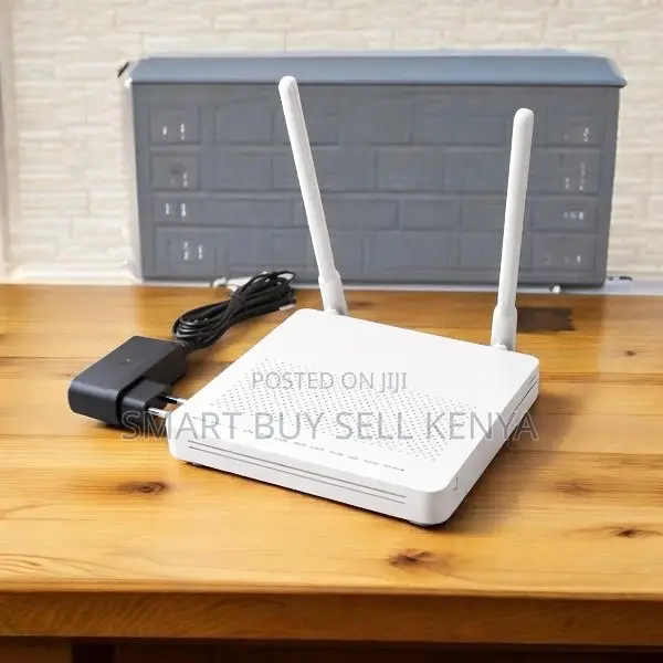 Xpon Gpon Onu Fiber Router With Dual External Antennas