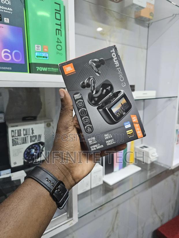 Jbl Tour Pro 3 Noise Cancelling True Wireless Earbuds With Smart Case - main view