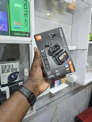 Jbl Tour Pro 3 Noise Cancelling True Wireless Earbuds With Smart Case