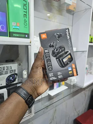 Jbl Tour Pro 3 Noise Cancelling True Wireless Earbuds With Smart Case
