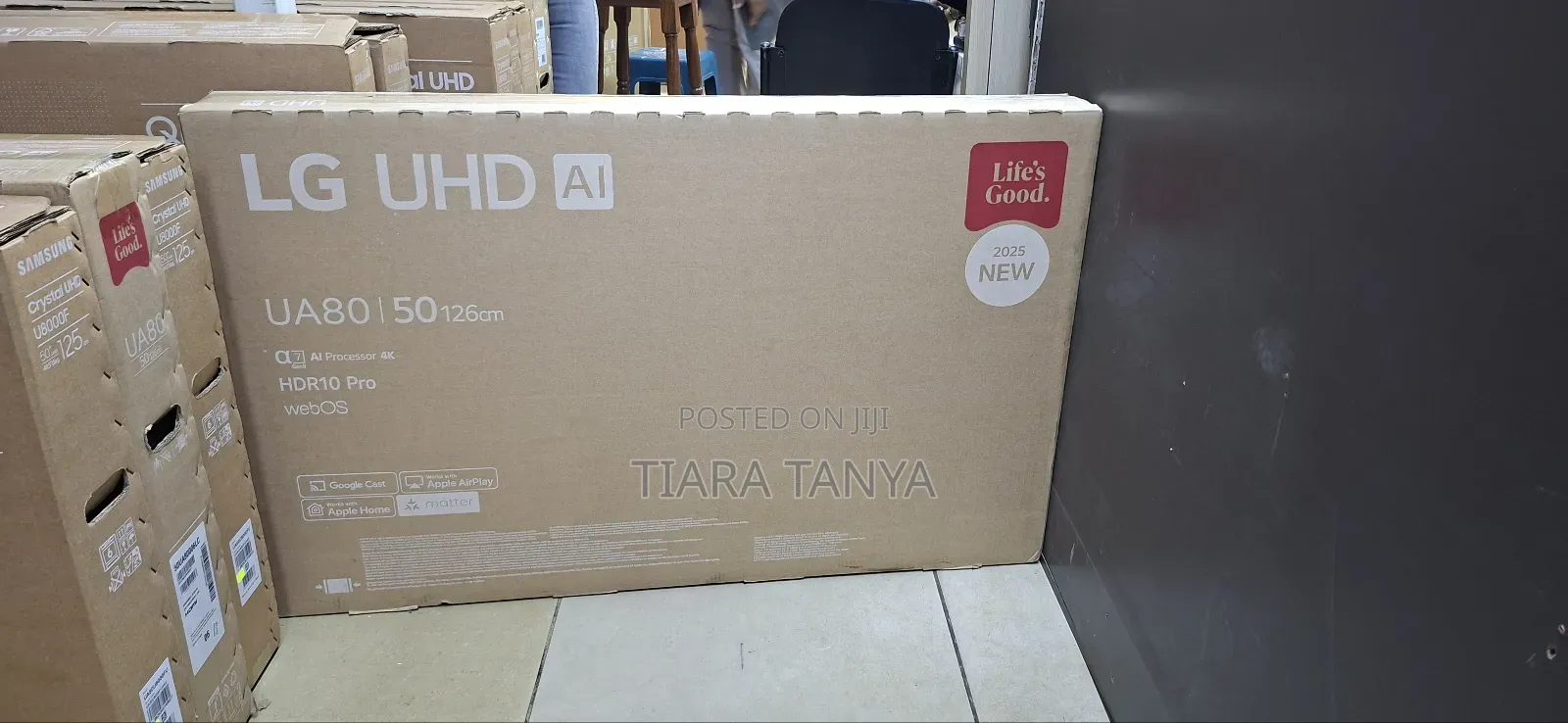 Lg 50" Ua80 HDR 10 Smart Ai Tv