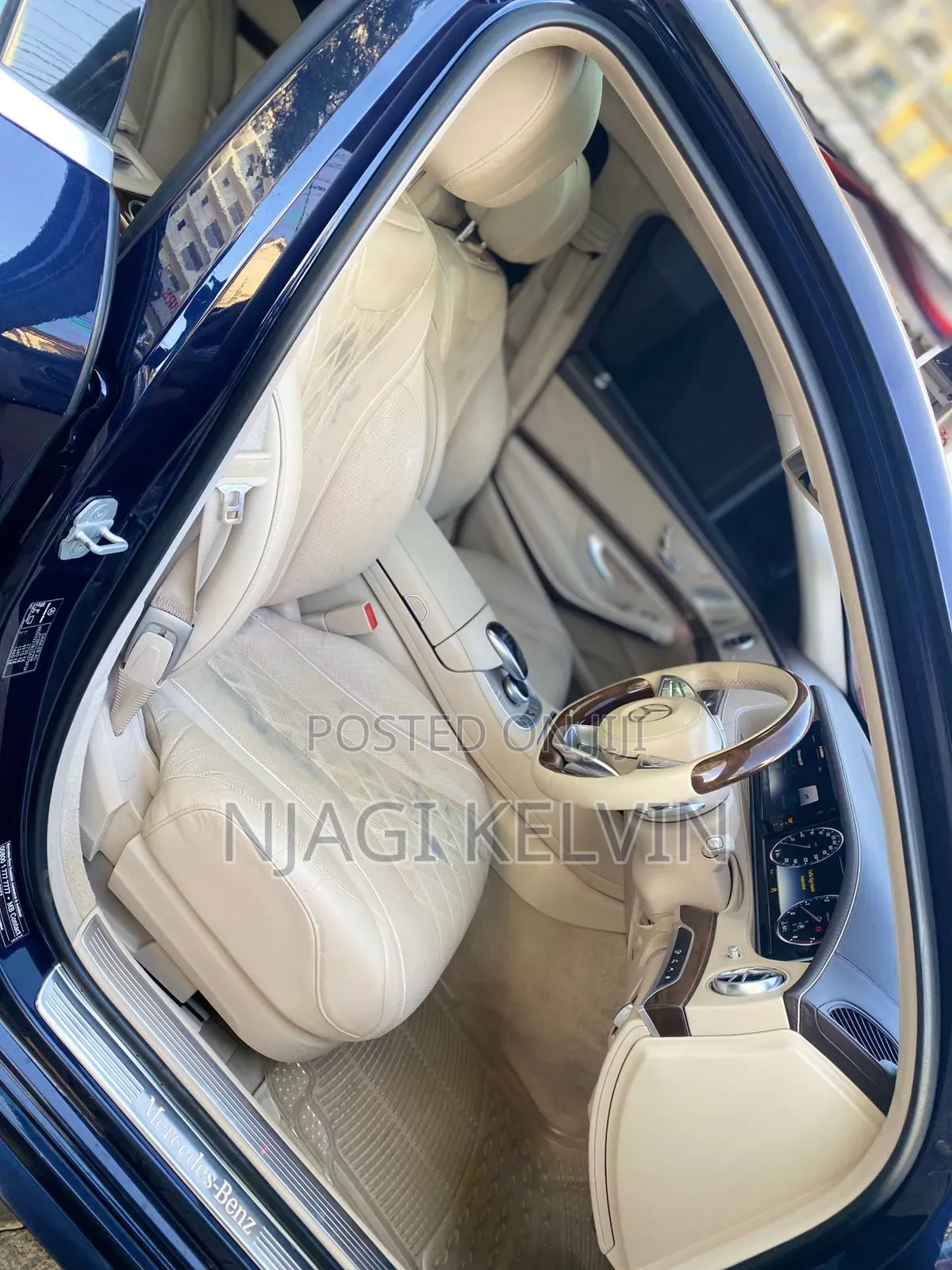 Mercedes-Benz S-Class S 500 (W222) 2016 Blue
