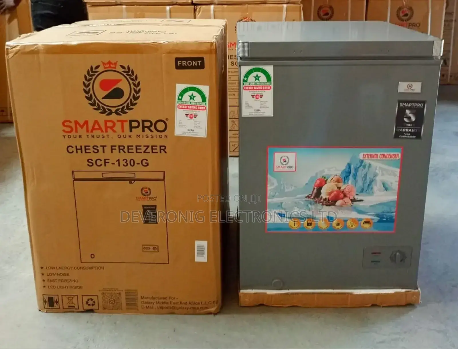 SCF-130g: Smartpro 95l Chest Freezer