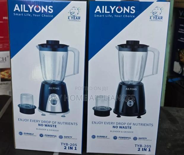 Unbreakable Ailyons 2 in 1 Blender 1.5litres Jar