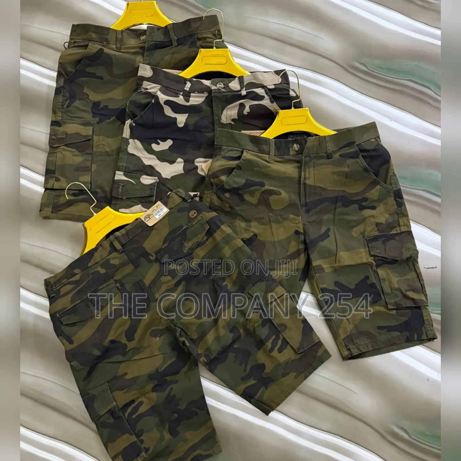 Quality Casual Khaki Cargo Men Camoflage Combat Shorts