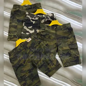 Quality Casual Khaki Cargo Men Camoflage Combat Shorts