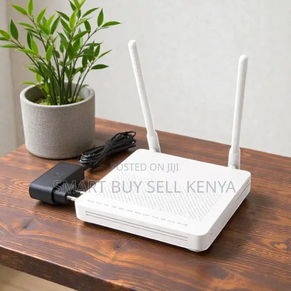 Xpon Gpon Onu Fiber Router With Dual Antenna Design