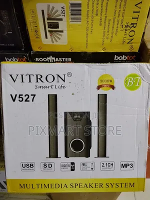 Vitron V527 2.1 Channel Usb/Audio Pc Speaker System – Black