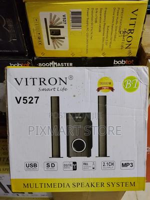 Vitron V527 2.1ch Multimedia Speaker System With Deep Bass – Black - thumbnail 2