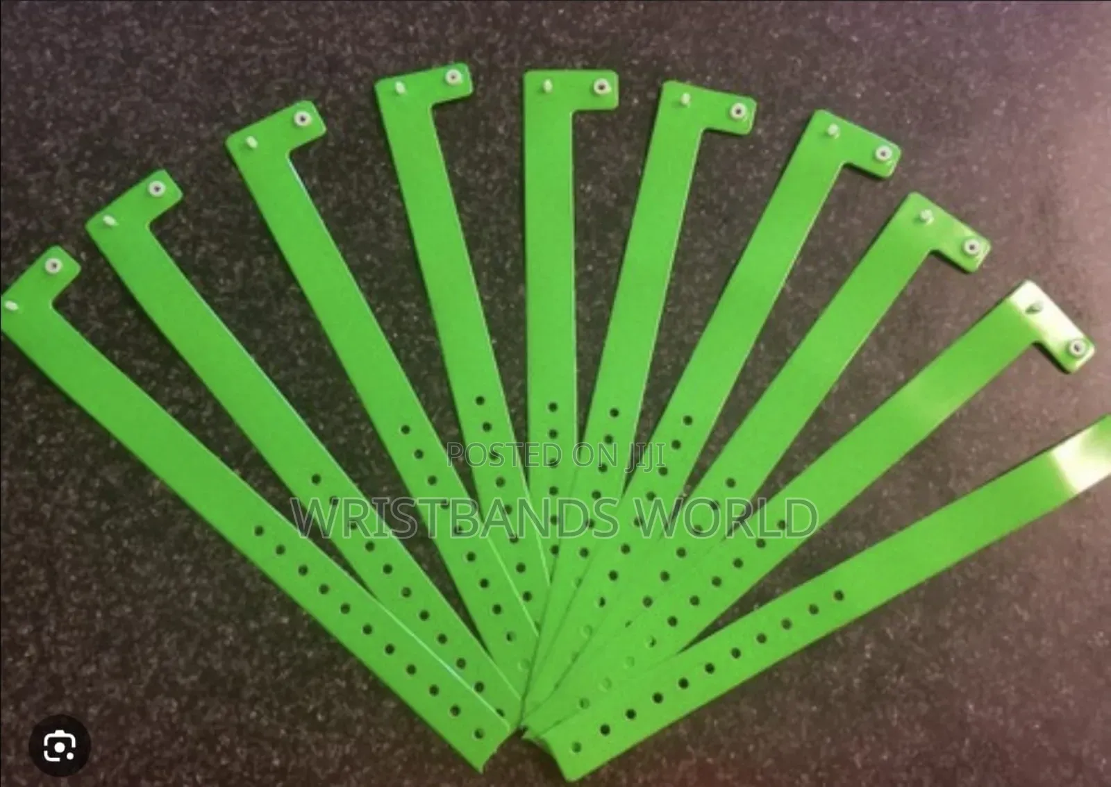 L-Shape Plastic Wristband