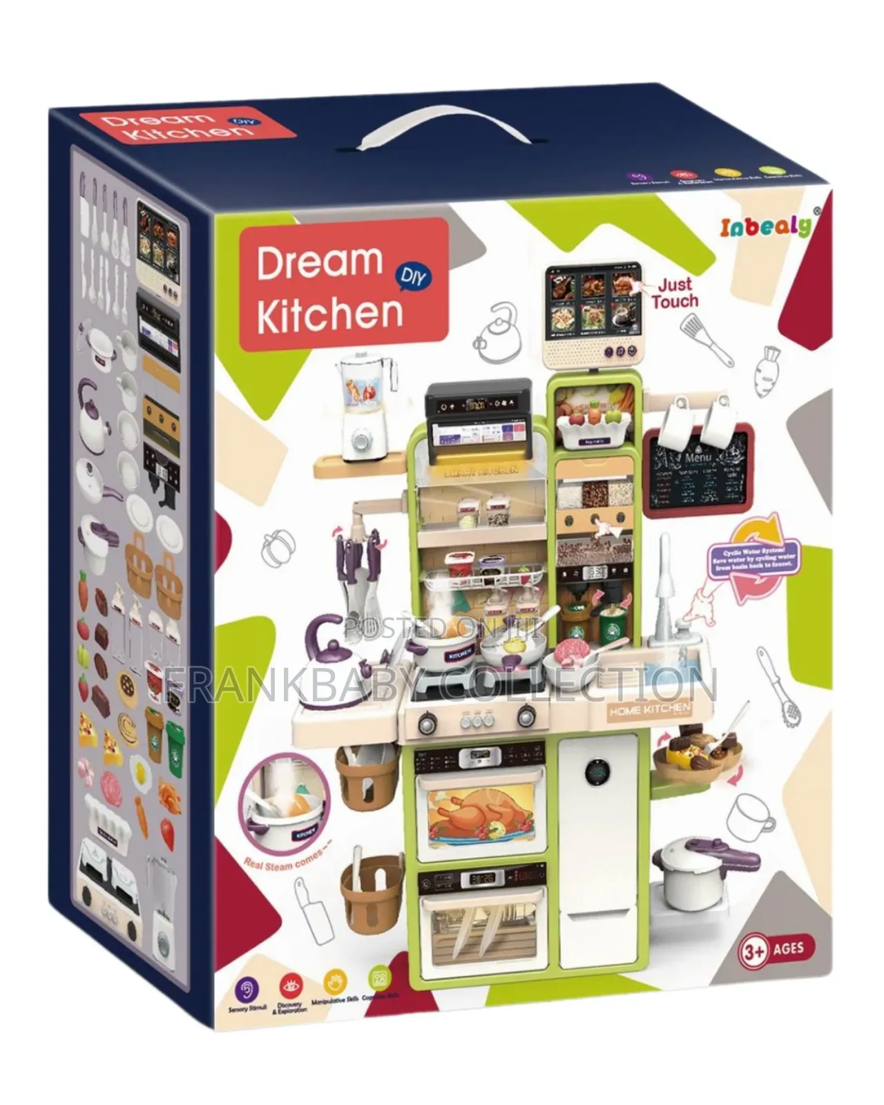 Kids Kitchen Full Set.Baby Kitchen Set.