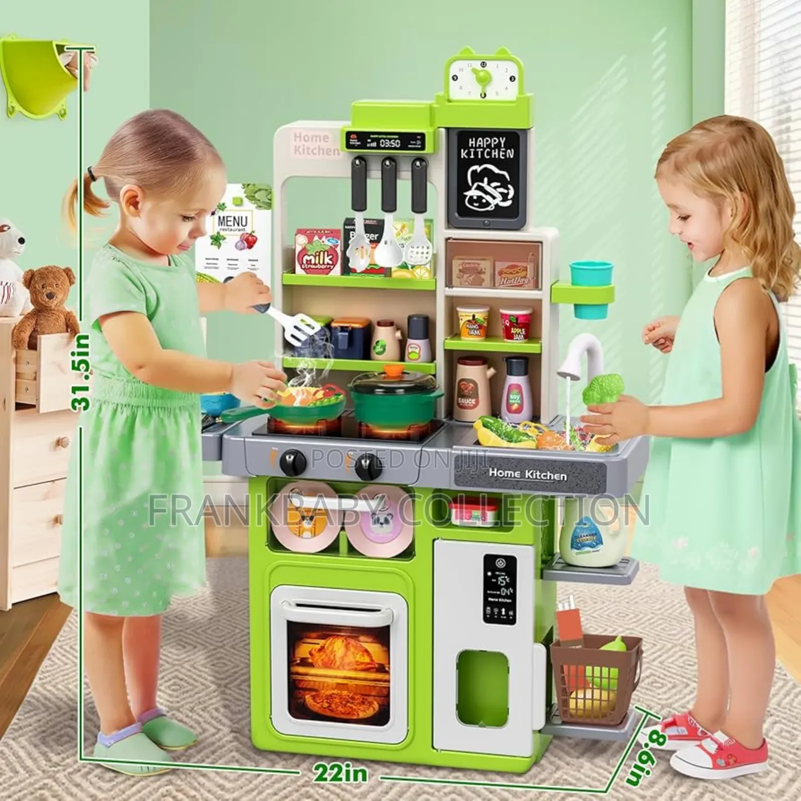 Kids Kitchen Full Set.Baby Kitchen Set.