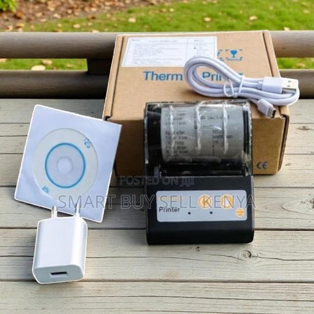 Portable Mini Clear Printing 58mm Bluetooth Thermal Receipt Printer - main view