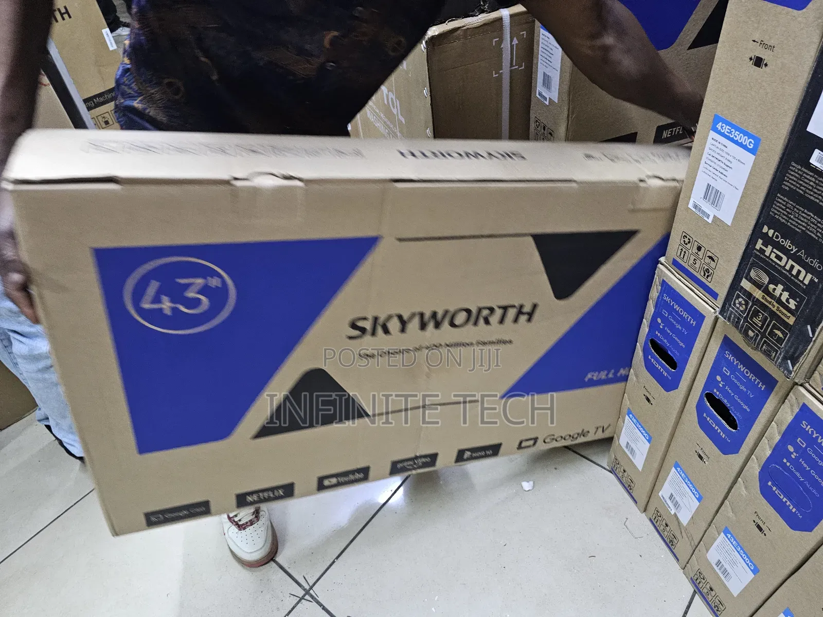 Skyworth 43” Smart Android 4k Tv