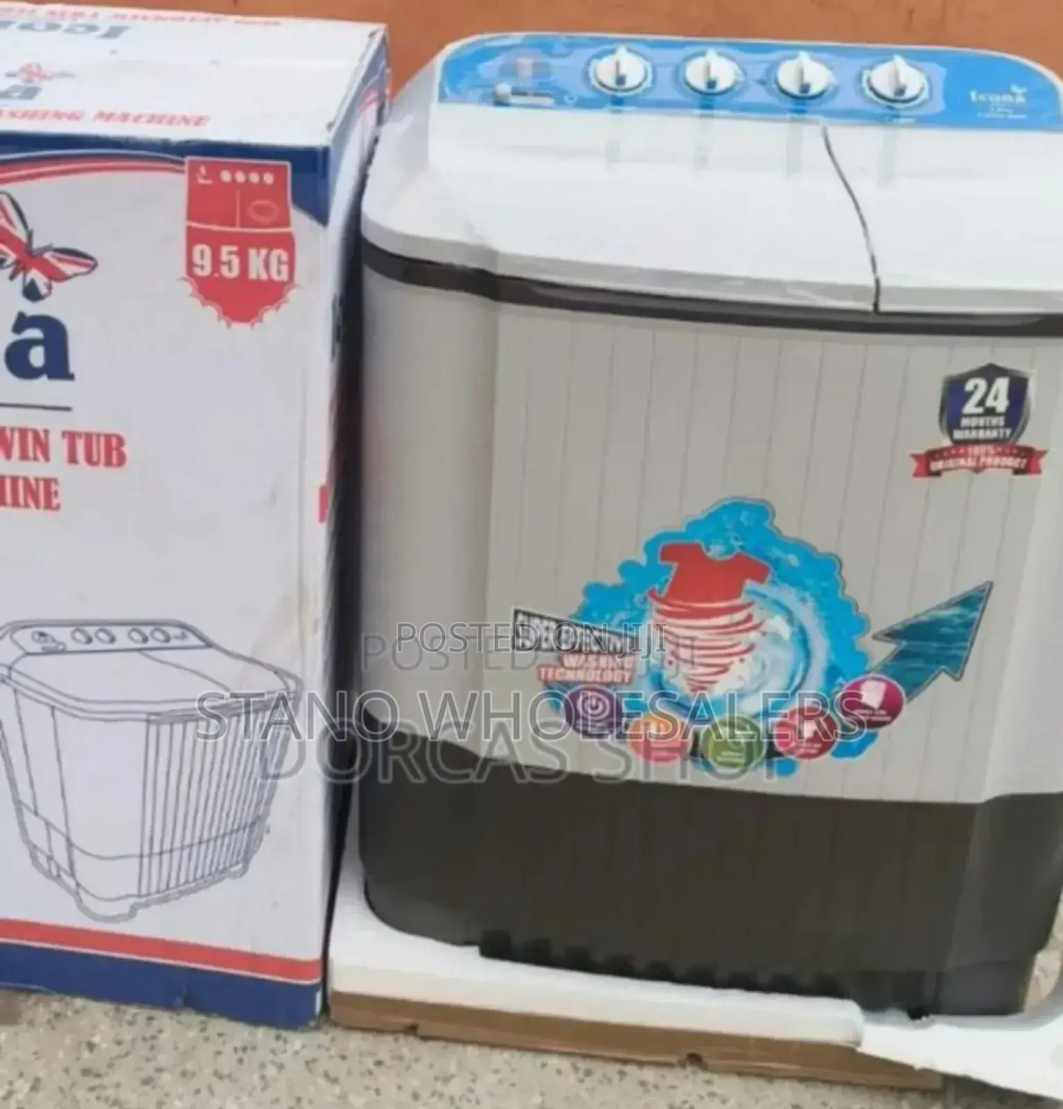 High Quality -Icona 9kgs Washing Machine